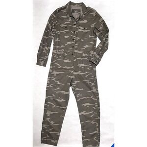 G1 PEACE ISSUE GOODS Pilot Jumpsuit Womens Coveralls Camo Army Workwear Sz Large
